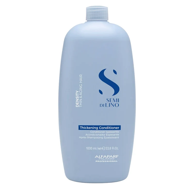 Alfaparf Milano Semi Di Lino Density Thickening Conditioner 1000ml - conditionneur épaississant