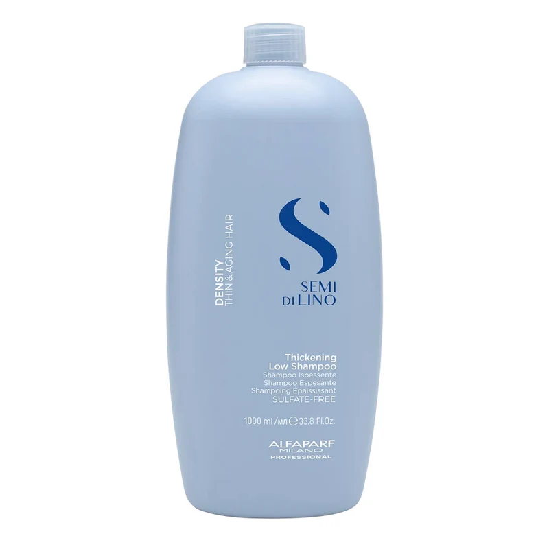 Alfaparf Milano Semi Di Lino Density Thickening Low Shampoo 1000ml - shampooing épaississant