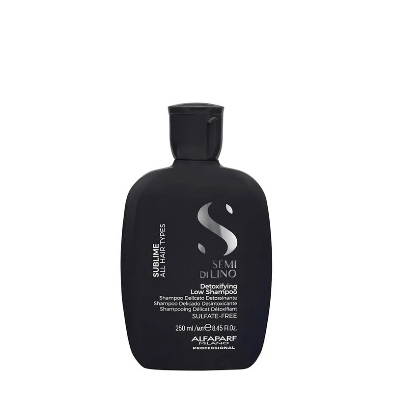 Alfaparf Milano Semi Di Lino Sublime Detoxifying Low Shampoo 250ml - shampooing détoxifiant délicat