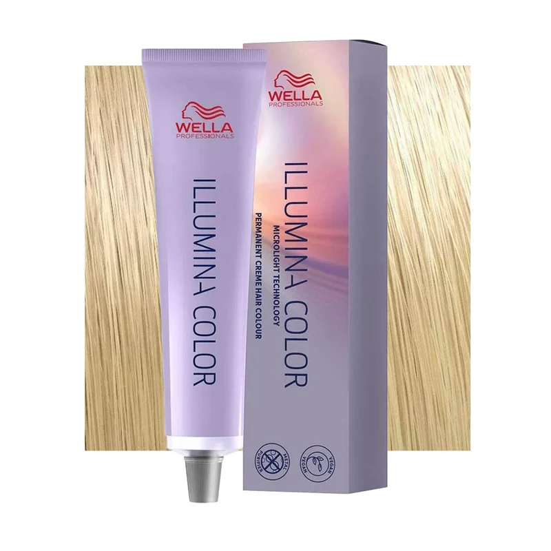 Wella Illumina Color 10/38 Blond Platine Doré 60ml - coloration permanente