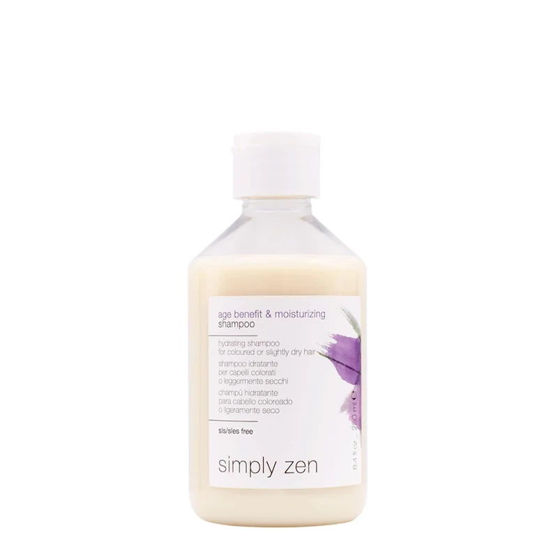 Z.one Concept Simply Zen Age Benefit & Moisturizing Shampoo 250ml - shampoing hydratant pour cheveux colorés