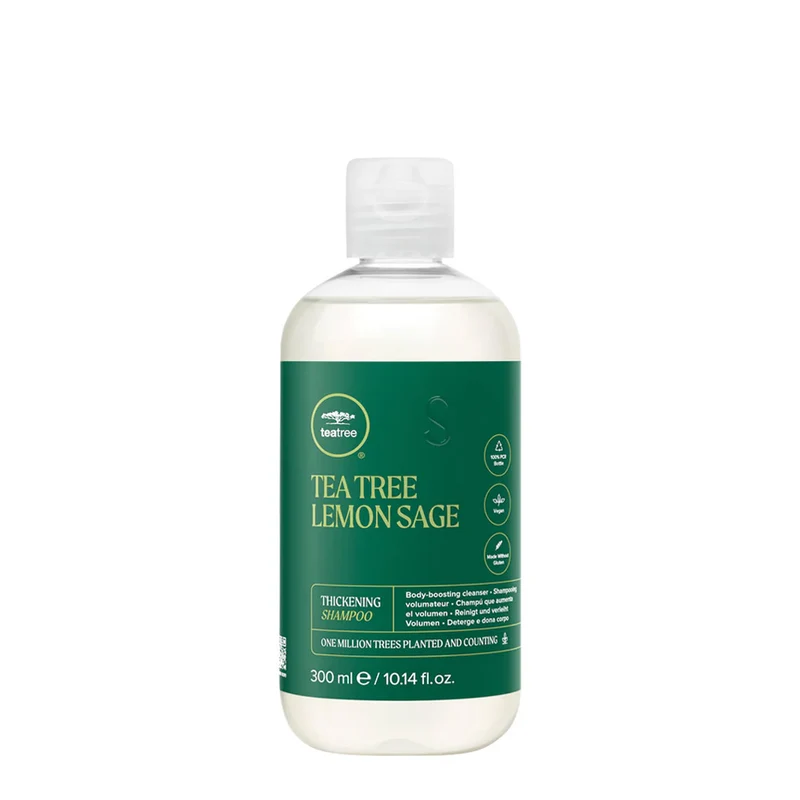 Paul Mitchell Tea Tree Lemon Sage Thickening Shampoo 300ml - shampooing volumateur