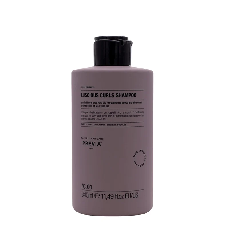 Previa Curlfriends Luscious Curls Shampoo 340ml - shampoing cheveux bouclés