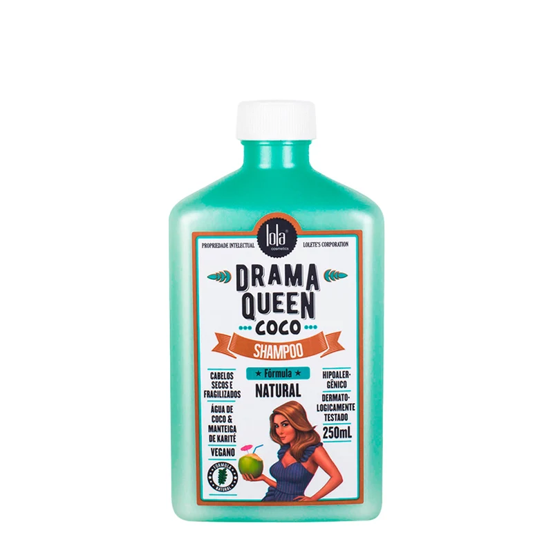 Lola From Rio Drama Queen Coco Shampoo 250ml - shampoing cheveux secs et cassants