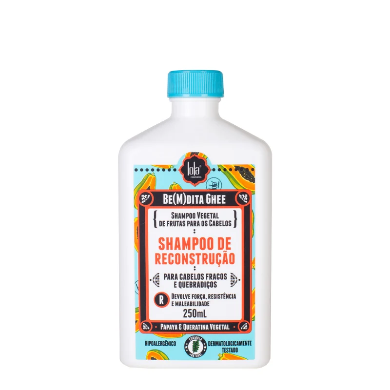 Lola From Rio Be(M)dita Ghee Shampoo de Reconstrução 250ml - shampooing restructurant
