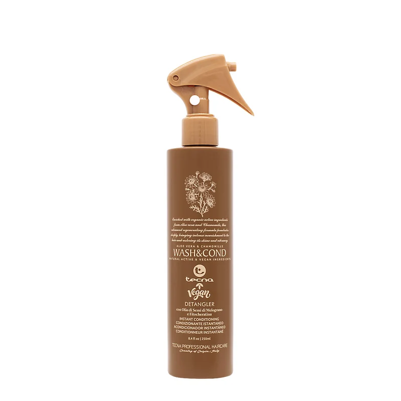 Tecna Wash & Cond Detangler 250ml - spray conditionneur nourrissant