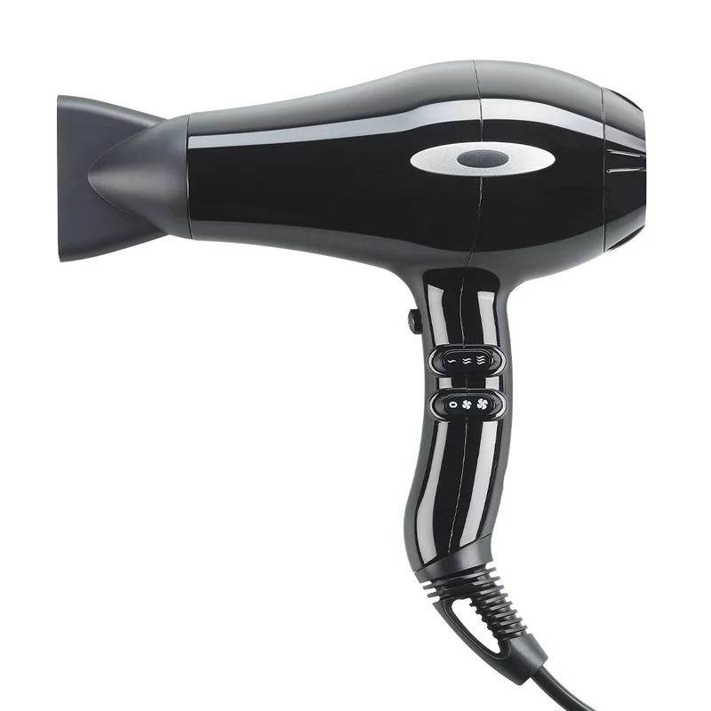 Ultron Boreas Sèche-cheveux Compact Ionique AC Noir Brillant - sèche-cheveux