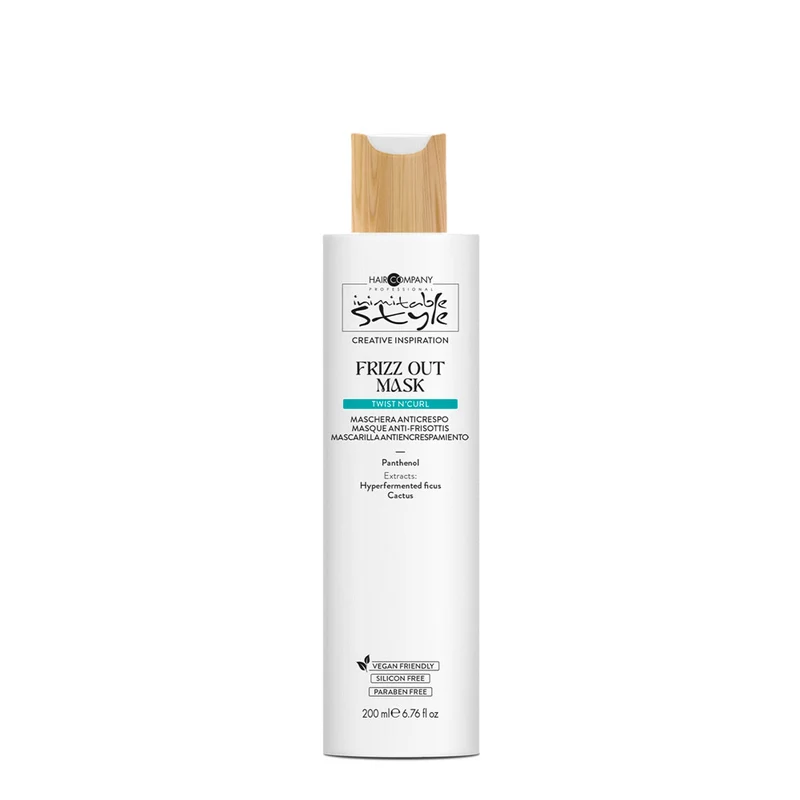 Hair Company Inimitable Style Twist N'Curl Frizz Out Mask 200ml - masque anti-frisottis