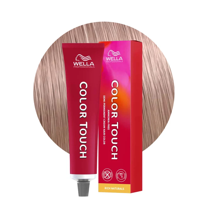 Wella Color Touch Rich Naturals 8/35 Blond Clair Doré Acajou 60ml - coloration semi-permanente sans ammoniaque
