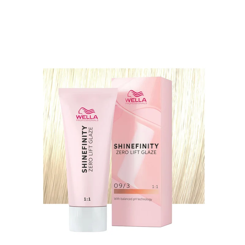 Wella Shinefinity 09/3 Blond Clair Doré 60ml - coloration demi-permanente