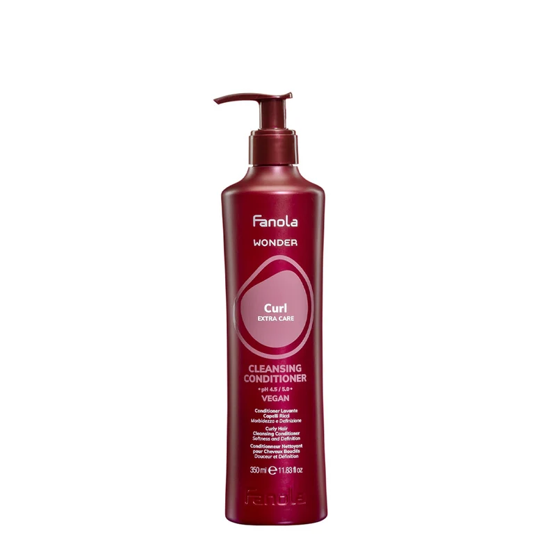 Fanola Wonder Curl Cleansing Conditioner 350ml - crème nettoyante cheveux bouclés