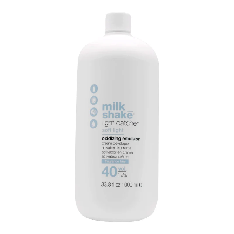 Z.one Concept Milk Shake Light Catcher Spotlight Oxidizing Emulsion 40vol 12% 1000ml - activateur en crème
