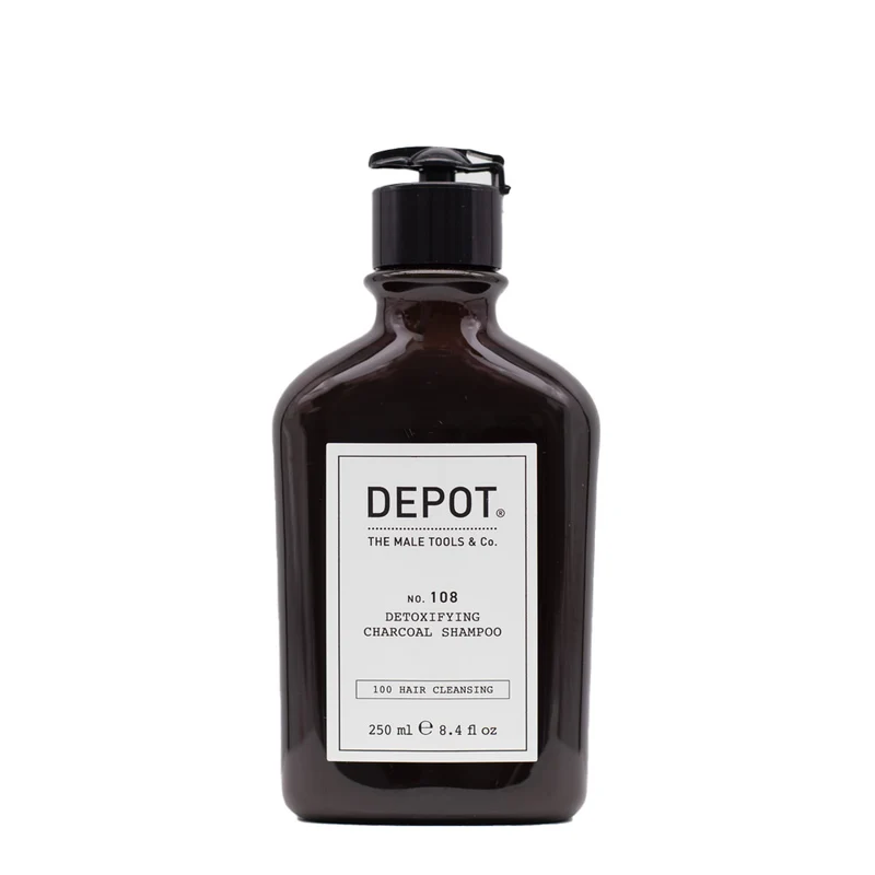 Depot Hair Cleansing No. 108 Detoxifying Charchoal Shampoo 250ml - shampoing détoxifiant