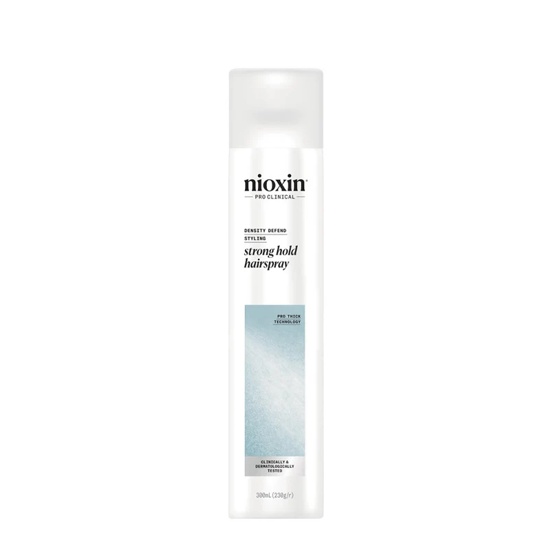 Nioxin Strong Hold Spray 300ml - laque à tenue forte