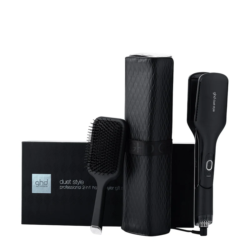 Ghd Duet Style Gift Set Xmas - styler à air chaud et paddle brush