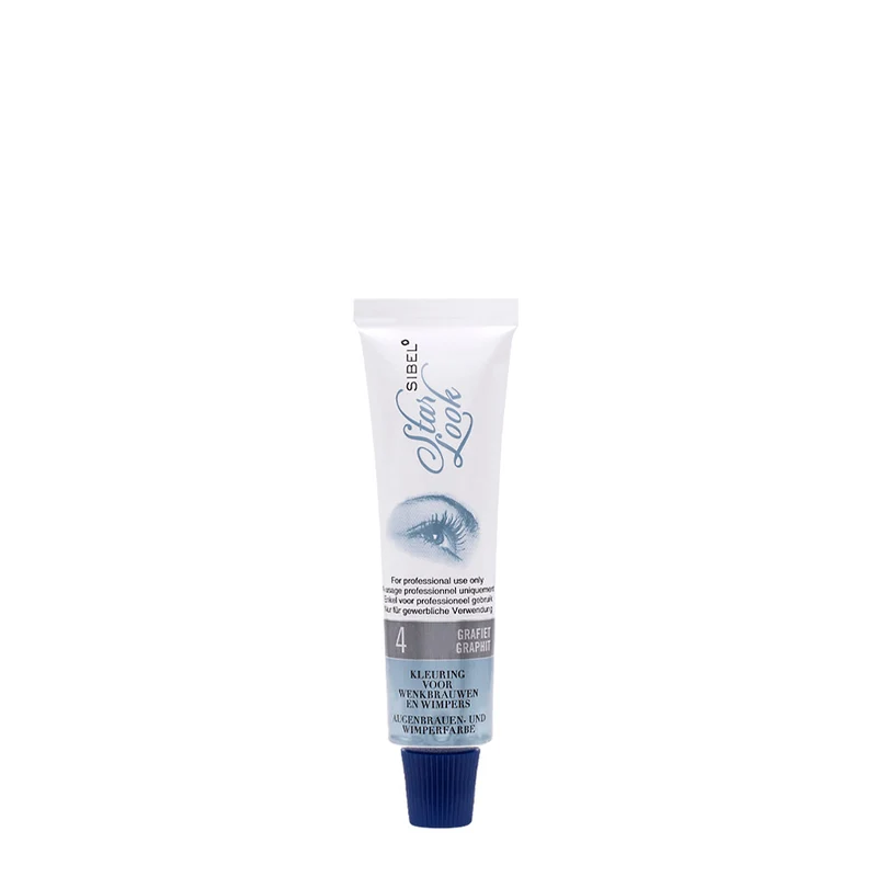 Sibel Star Look Colorant Pour Cils Et Sourcils N°4 Graphite 15ml - teinture cils et sourcils