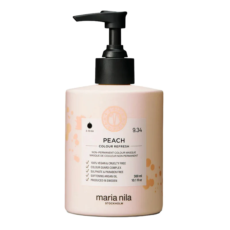 Maria Nila Colour Refresh Peach 300ml - masque colorant