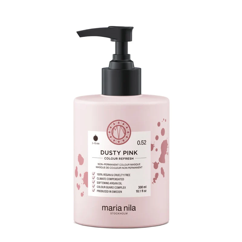 Maria Nila Colour Refresh Dusty Pink 300ml - masque colorant