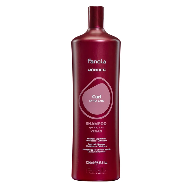 Fanola Wonder Curl Shampoo 1000ml - shampooing cheveux bouclés