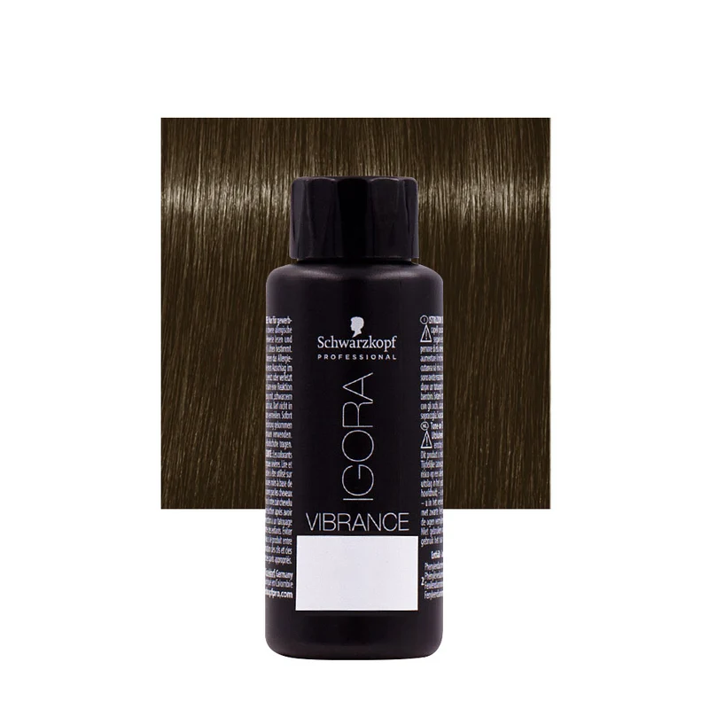 Schwarzkopf Igora Vibrance 5-16 Marron Clair Cendrè Chocolat 60ml - coloration ton sur ton