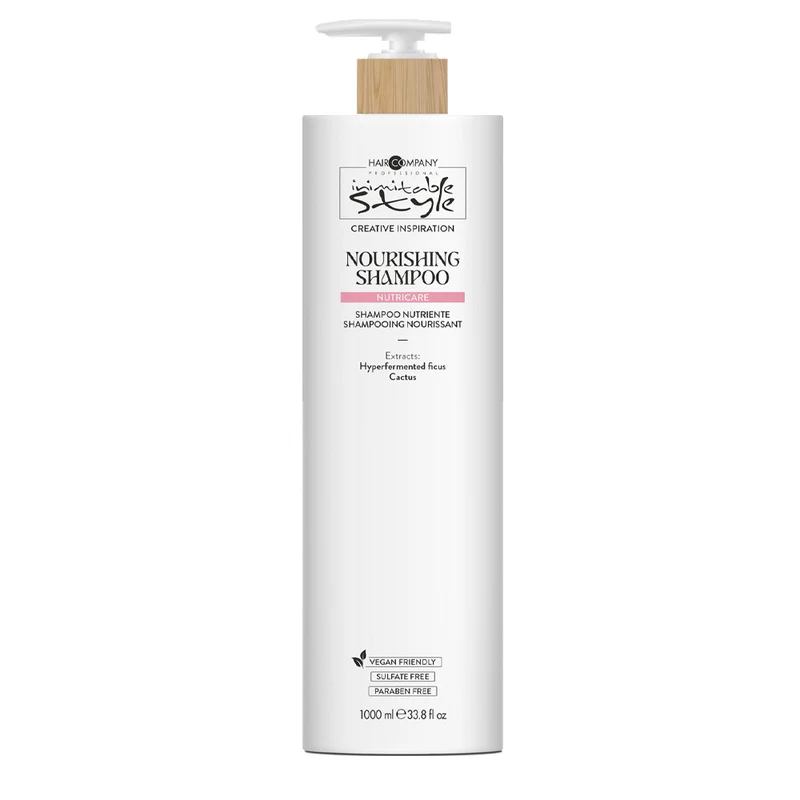 Hair Company Inimitable Style Nourishing Shampoo 1000ml - shampooing nourrissant