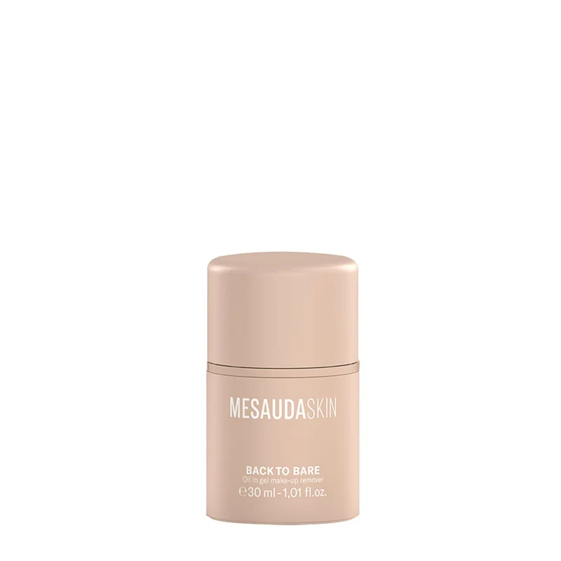 Mesauda Skincare Back To Bare Oil In Gel Make-Up Remover 30ml - huile gel démaquillante