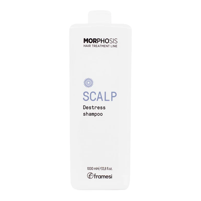 Framesi Morphosis Scalp Destress Shampoo 1000ml - shampoing apaisant cuir chevelu sensible