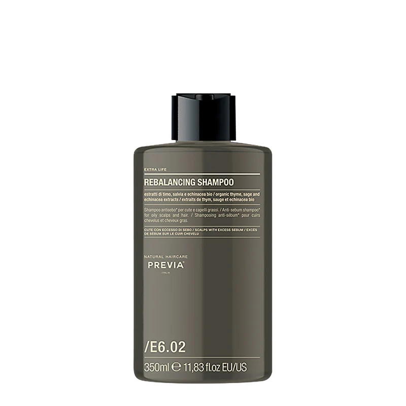 Previa Extra Life Rebalancing Shampoo 350ml - shampoing anti-sébum