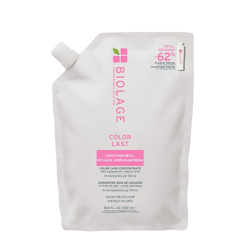 Biolage Professional Hair Spa Color Last Refill Conditioner 500ml - après-shampooing protection couleur
