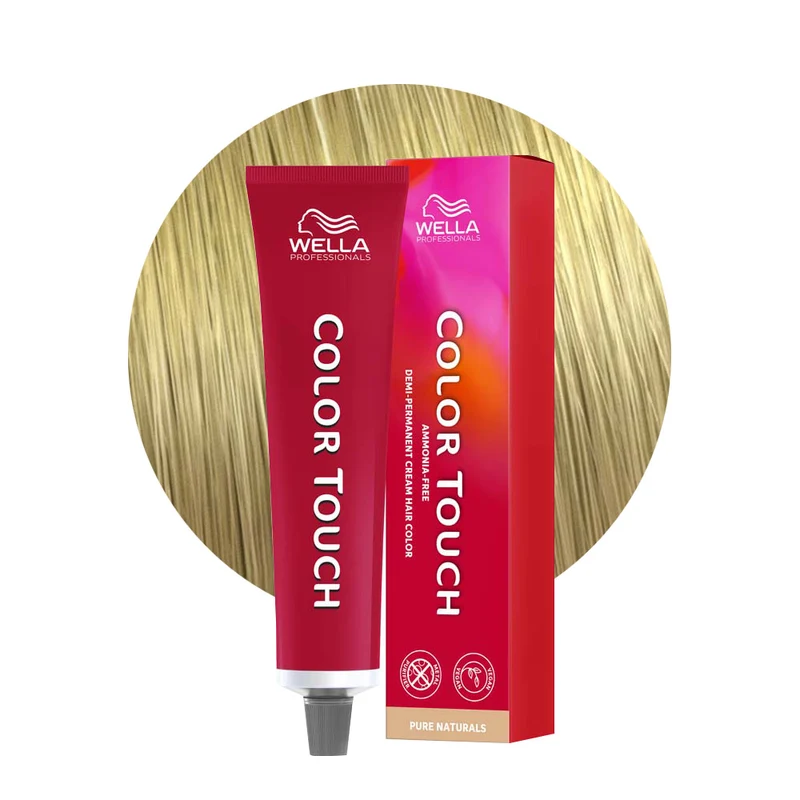 Wella Color Touch Pure Naturals 10/0 Blond Platine 60ml - coloration semi-permanente sans ammoniaque