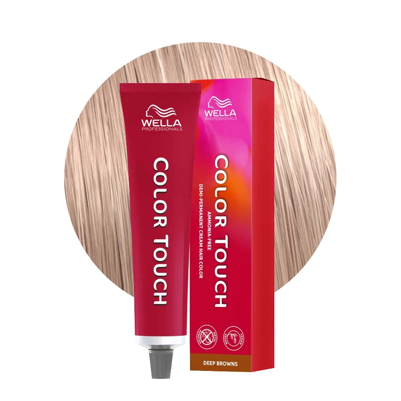 Wella Color Touch Deep Browns 9/75 Blond Très Clair Sable Acajou 60ml - coloration semi-permanente sans ammoniaque