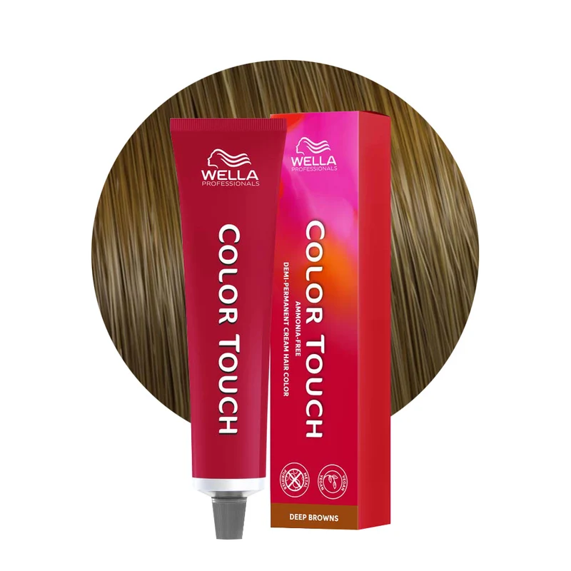 Wella Color Touch Deep Browns 7/71 Blond Moyen Sable Cendré 60 ml - coloration semi-permanente sans ammoniaque