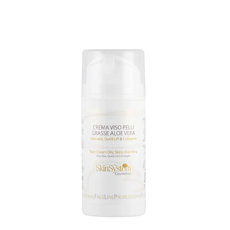SkinSystem Face Cream Oily Skins Aloe Vera 100ml - crème visage peau grasse