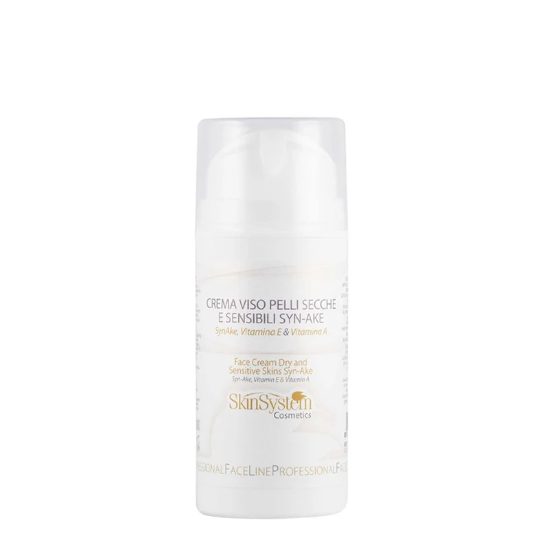 SkinSystem Face Cream Dry and Sensitive Skins Syn-Ake 100ml - crème anti-âge peaux sensibles