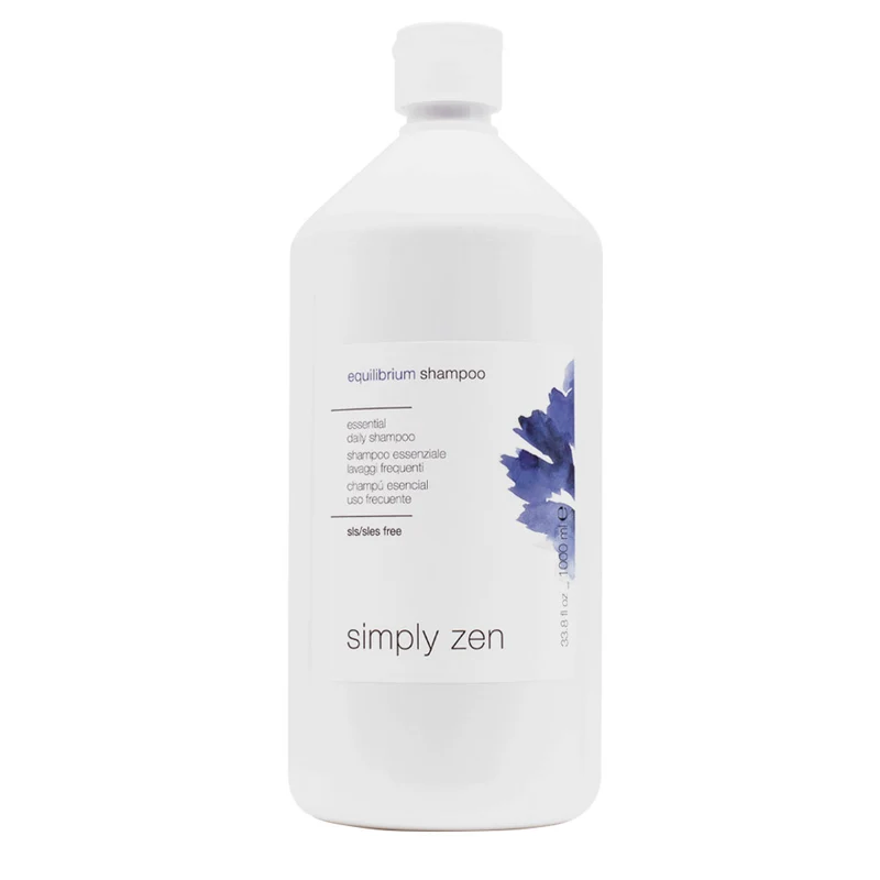 Z.one Concept Simply Zen Equilibrium Shampoo 1000ml - shampooing rééquilibrant lavages fréquents