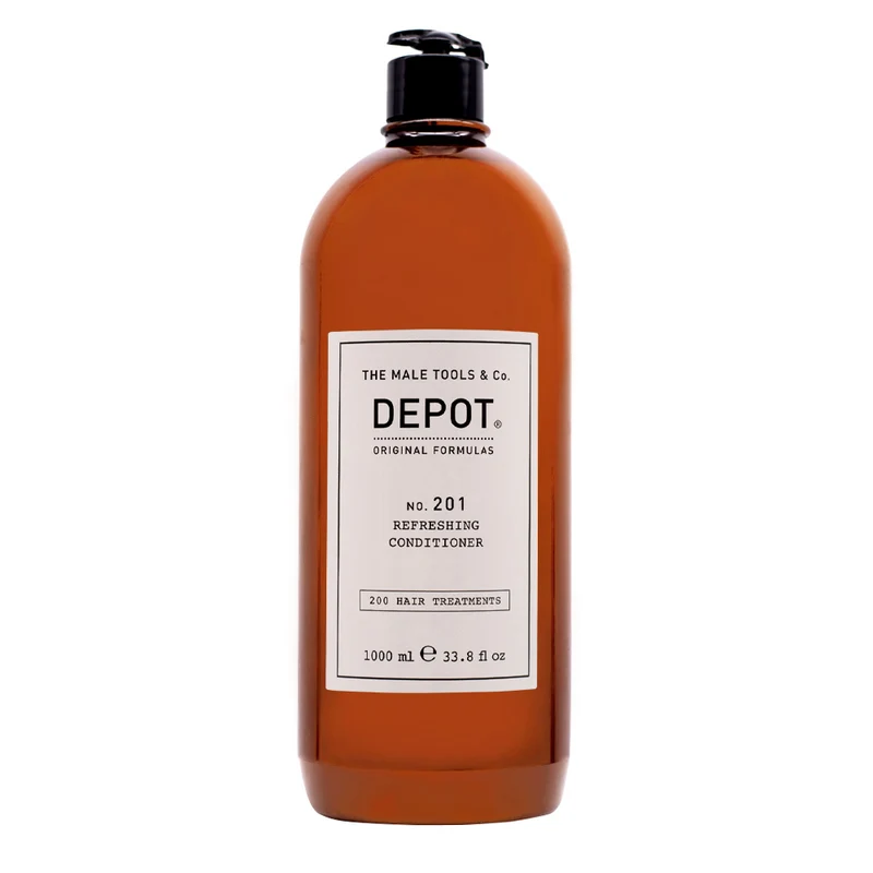 Depot Hair Treatments No. 201 Refreshing Conditioner 1000ml - conditionneur rafraîchissant pour le cuir chevelu