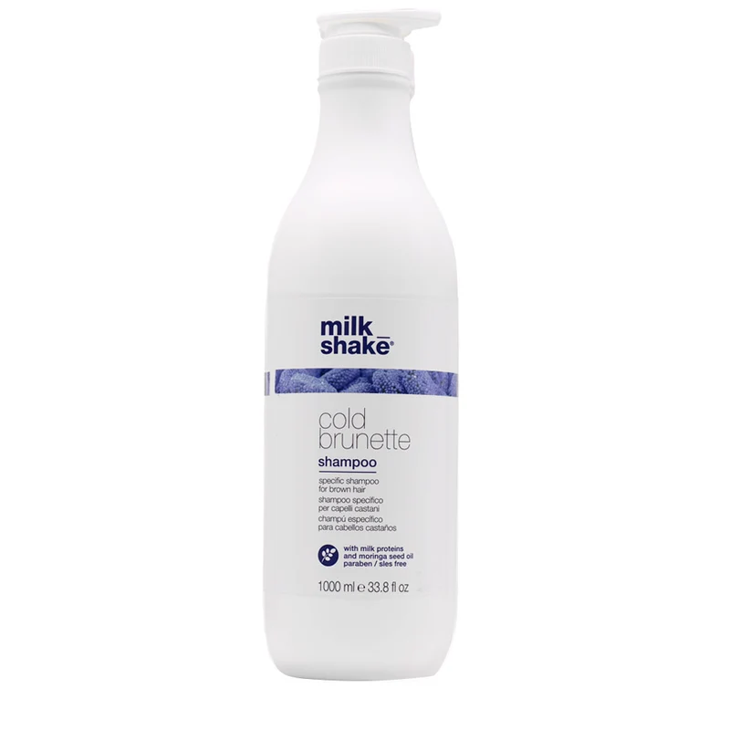 Z.one Concept Milk Shake Cold Brunette Shampoo 1000ml - shampooing cheveux bruns
