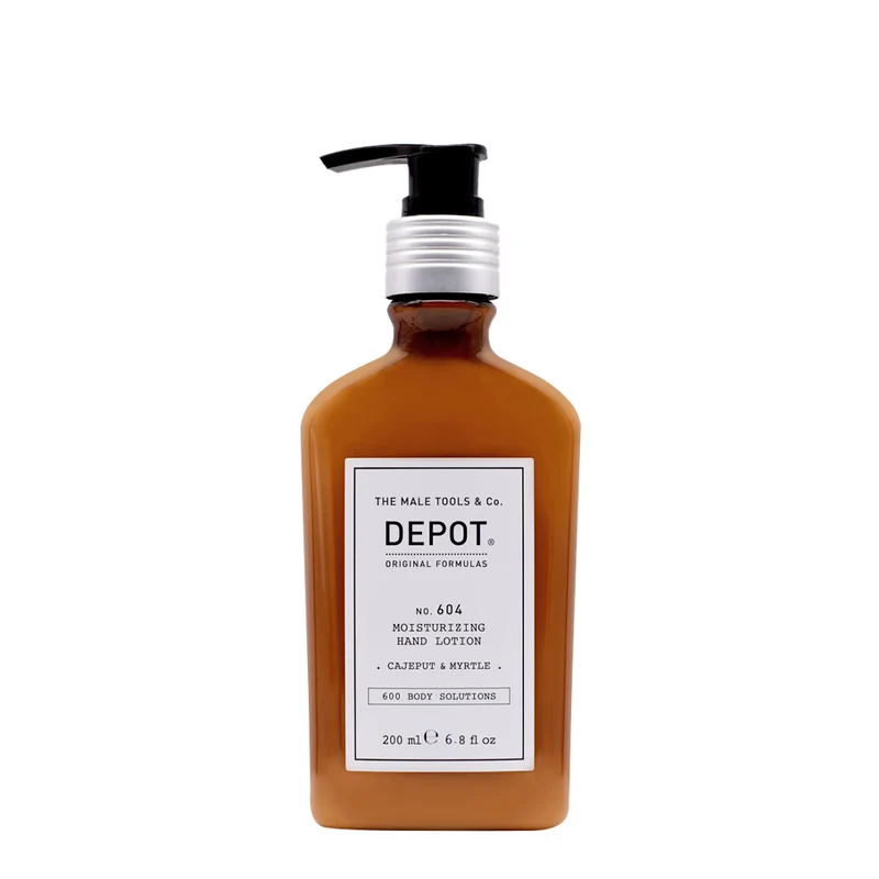 Depot Body Solutions No. 604 Moisturizing Hand Lotion Cajeput & Myrtle 200ml - crème hydratante mains