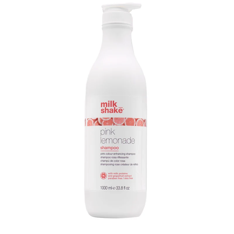 Z.one Concept Milk Shake Pink Lemonade Shampoo 1000ml - shampoing délicat pour cheveux blonds ou décolorés