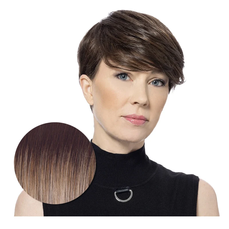 Hairdo Polished Pixie Perruque Blond Clair Cendré - perruque coupe courte