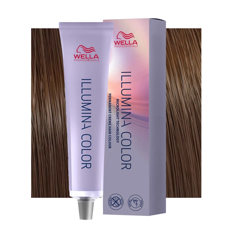 Wella Illumina Color 6/37 Blond Foncé Doré Sable 60ml - coloration permanente