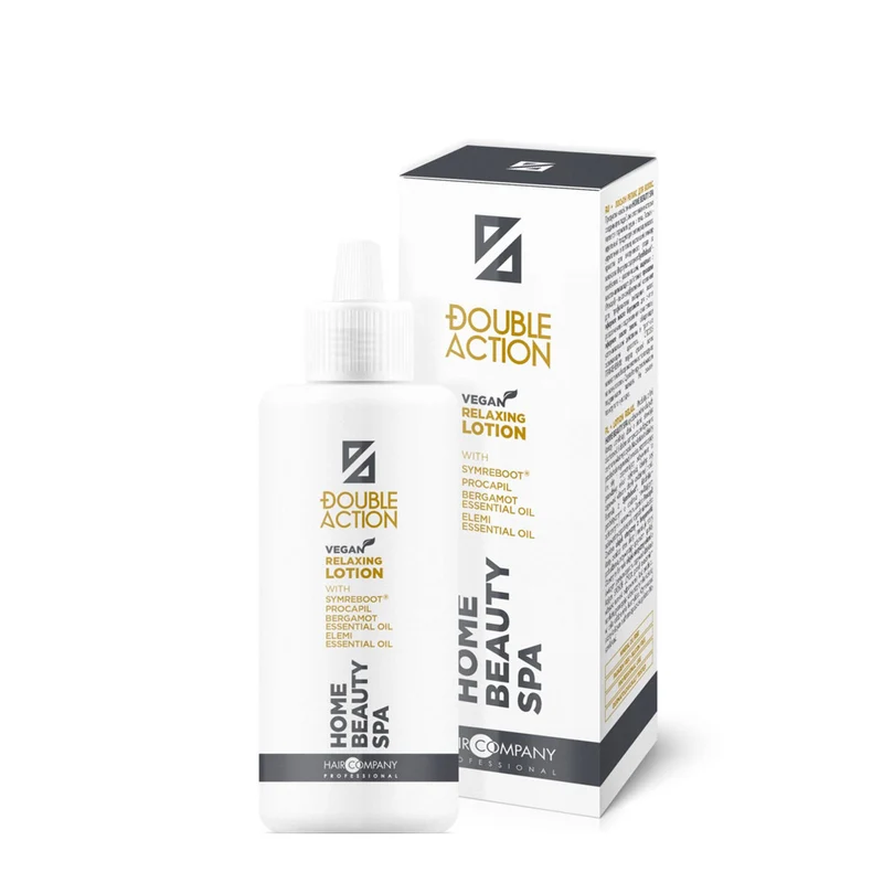 Hair Company Double Action Home Beauty Spa Relaxing Lotion 100ml - lotion relaxante
