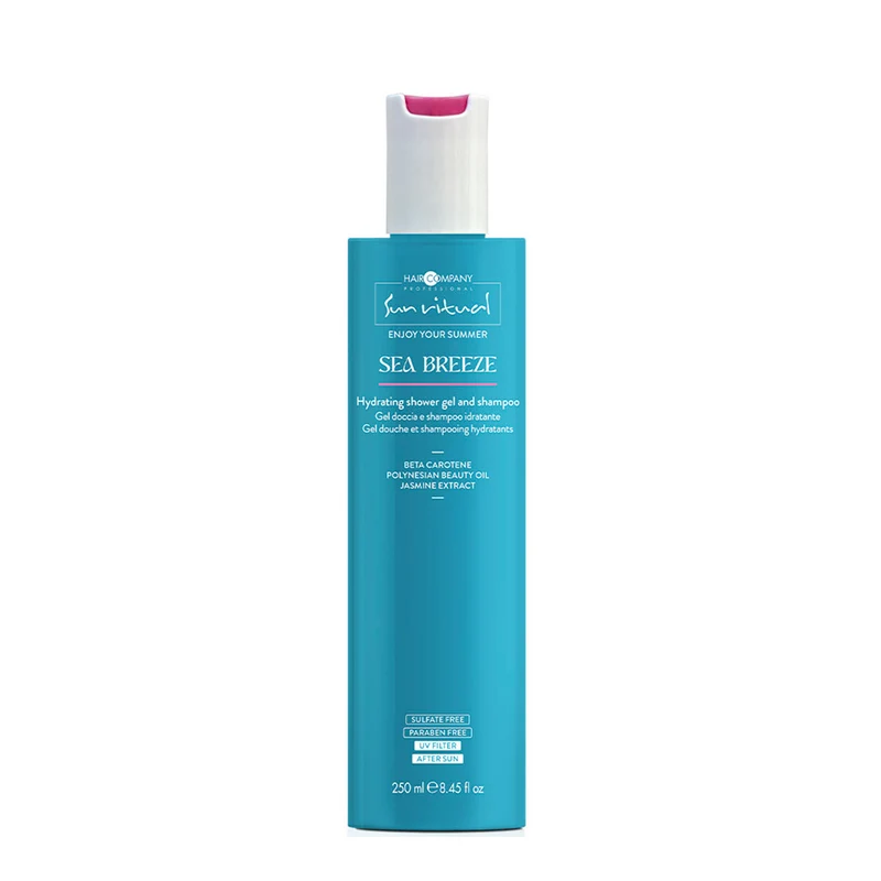 Hair Company Sea Breeze Hydrating Shower Gel Shampoo 250ml - gel de douche et shampooing hydratant