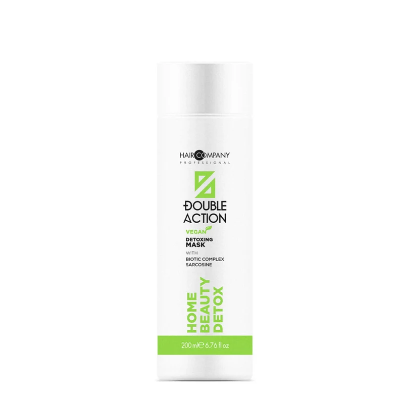 Hair Company Double Action Action Home Beauty Detoxing Mask 200ml - masque hydratant