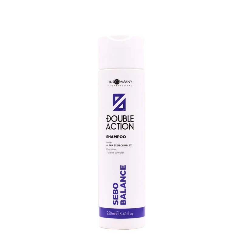 Hair Company Double Action Sebo Balance Shampoo 250ml - shampooing anti-sébum
