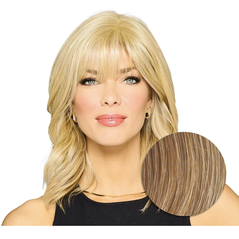 Hairdo Topper Stylish Wave R14/25 Blond Chaud - toupet vagues