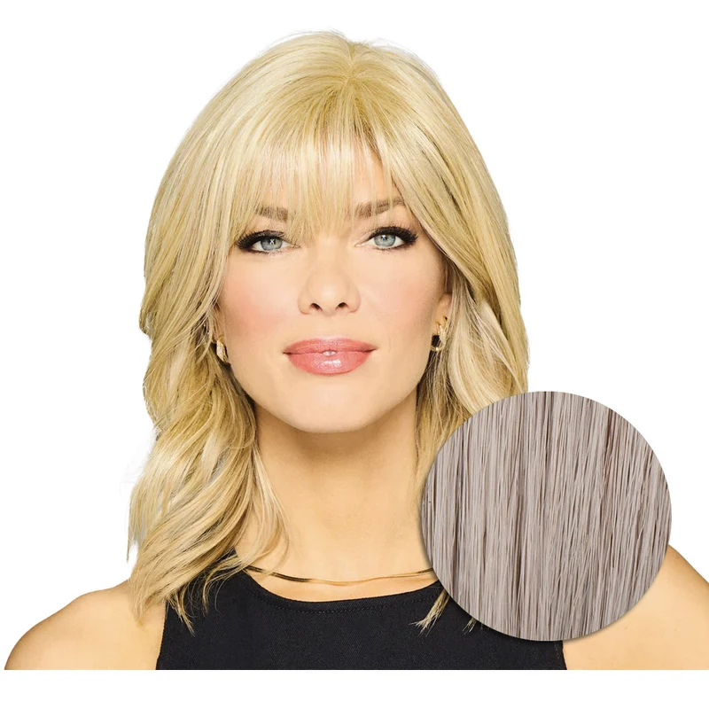 Hairdo Topper Stylish Wave R56/60 Gris Clair - toupet vagues