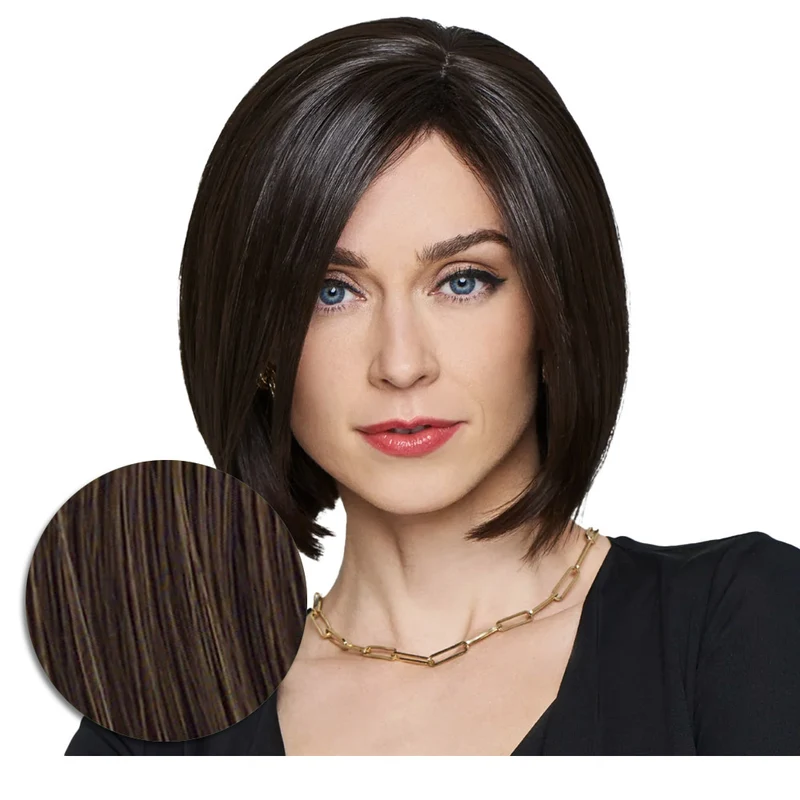 Hairdo Topper Top It Off R6/30H Marron Moyen Cuivré - toupet avec clips amovibles