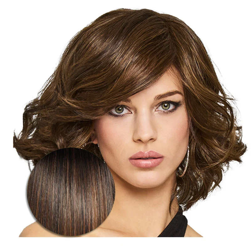 Hairdo Bombshell Bob RL8/29SS Marron Moyen Noisette - perruque coupe courte