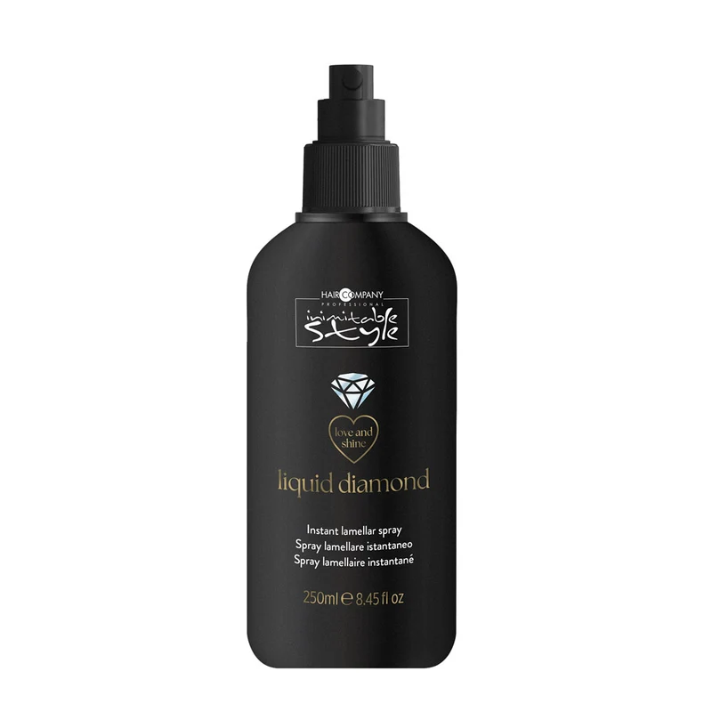 Hair Company Inimitable Style Liquid Diamond 250ml - spray lamellaire instantané